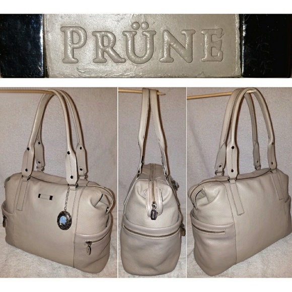 Prune Bags Extra Large Cream Leather Hobo Handbag Poshmark
